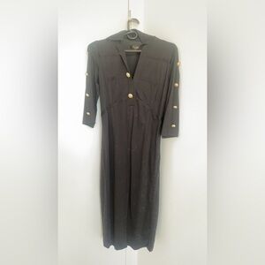 Womens midi button down dress. Size small